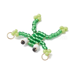 Стеклянные подвески из бисера&nbsp;PALLOY-MZ00991