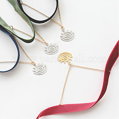 20 шт. подвески из нержавеющей стали 201 двух цветов&nbsp;STAS-DC0012-86