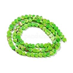 Окрашенные синтетические нити из имперской яшмы&nbsp;G-M403-A37-01