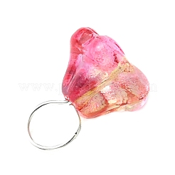 Стеклянные подвески в виде цветов&nbsp;PALLOY-JF02280