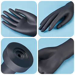 4 шт. 2 стиля ПВХ модель руки и конусообразные акриловые кольца-дисплеи ODIS-PH0001-31