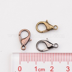 1 коробка 120 шт 6 цвета цинкового сплава омаров коготь застежками&nbsp;PALLOY-X0011-NF-B