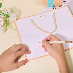 Прямоугольные бумажные подарочные пакеты ABAG-WH0038-67B