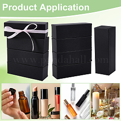 Cajas de almacenamiento de regalo de papel&nbsp;CON-WH0089-210B-03