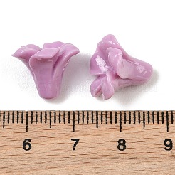 Perles sculptées en corail synthétique teint&nbsp;GG-CBA1CDD-01A-03