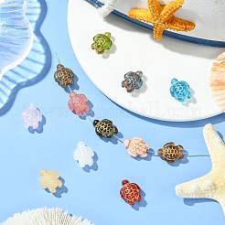 12шт 12 цвета бусины лэмпворк ручной работы LAMP-CJ0002-46