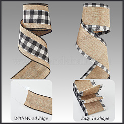 2 рулон 2-х цветной искусственной мешковины DIY-CY0001-75