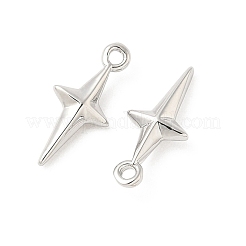 Латунные подвески в виде звезд&nbsp;XGR0167P-104P