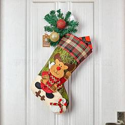 3pcs 3 sacs-cadeaux de chaussettes de noël de style&nbsp;sgHJEW-SZ0001-10