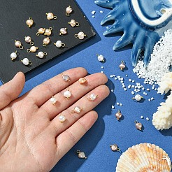 30шт. подвеска из натурального культивированного пресноводного жемчуга 3 цветов&nbsp;PALLOY-YW00058