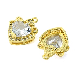 Кулоны из экологически чистой латуни с микропаве и кубическим цирконием&nbsp;KK-A204-13G