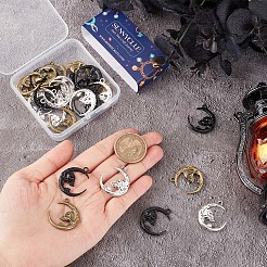 Подвески из сплава 30шт 3 цветов FIND-SC0004-57