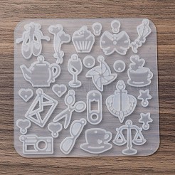 Кулон силиконовые Молды&nbsp;AJEW-S041-04A