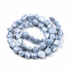 Нити бусин из натуральных трохоидных/трохус ракушек SSHEL-N032-49-A01