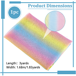 Polyester-Mesh-Gewebe&nbsp;DIY-WH0889-03D