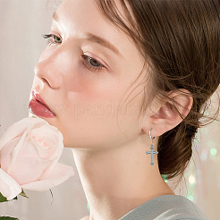 200 шт. крестики-подвески из нержавеющей стали 304 STAS-DC0015-21