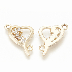 Соединители звеньев сплава горный хрусталь&nbsp;X-ALRI-Q235-018KC