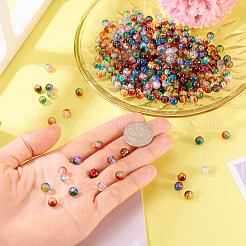 12 цвет стеклянных бусин с эффектом кракле CCG-TA0002-05B