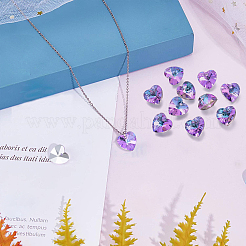 Граненый стеклянный шарм RGLA-SC0001-03A