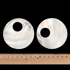 Natürlichen Süßwasser-Shell-große Anhänger&nbsp;SH-CBA93AD-16