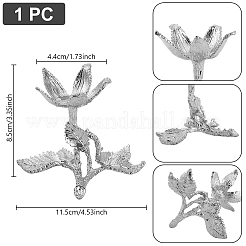 Держатели хрустальных шаров из сплава&nbsp;ODIS-WH0038-227A-P