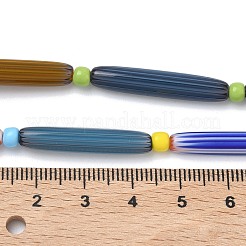 Handgemachte Glasperlen Millefiori&nbsp;X-LAMP-Z019-01