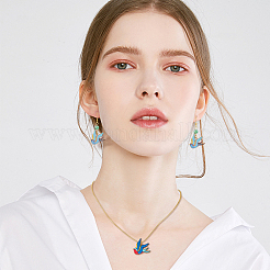 40шт 5 цвета подвески из сплава с покрытием стойки&nbsp;FIND-DC0005-46