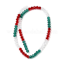 Прозрачный градиент цвета стеклянные бусины пряди&nbsp;GLAA-F131-01A-03