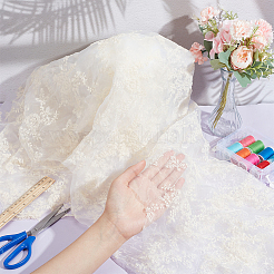 Ткань из полиэстера и органзы DIY-WH0028-11