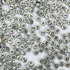 1000 шт. Непрозрачные акриловые бусины OACR-PA0001-34B