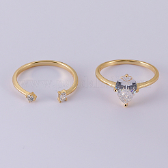 925 наборное кольцо из стерлингового серебра с паве из кубических цирконий HL5195-2