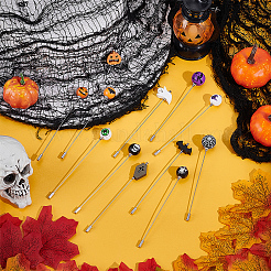 12 шт. брошь из латуни на тему Хэллоуина&nbsp;JEWB-BC00010