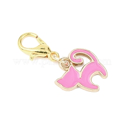 Подвесные украшения из сплава эмали&nbsp;HJEW-JM04369