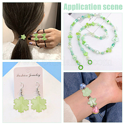 339шт. 24 набора прозрачных и непрозрачных акриловых бусин&nbsp;TACR-PH0001-86