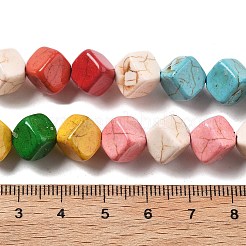 Синтетических нитей бирюзовые бусы&nbsp;G-B140-B01-02