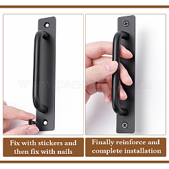 20 шт. самоклеящиеся дверные ручки из алюминиевого сплава&nbsp;FIND-WA0001-04