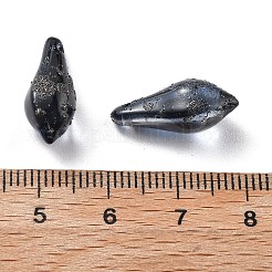 Бусины ручной работы бусины золотого песка&nbsp;LAMP-M024-01E