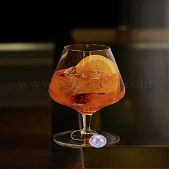 8шт стеклянные подвески для бокалов для вина&nbsp;AJEW-LP00013