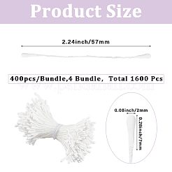 Гипс с хлопковым шнуром искусственный цветок сердцевина&nbsp;LS-DIY-WH20007-36A-09