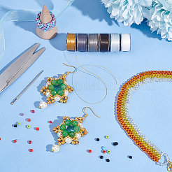 Нейлоновая бисерная нить NWIR-WH0005-10C