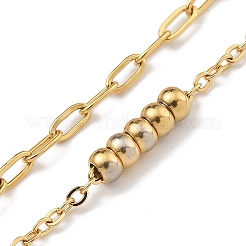 Многорядные цепочные браслеты из нержавеющей стали 304&nbsp;BJEW-H618-19G