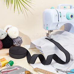 5 ярд плоская полиэстеровая нескользящая эластичная широкая лента OCOR-NB0001-95C