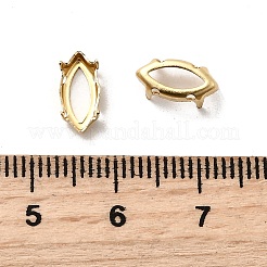 Конский глаз латунь пришить настройки зубца&nbsp;KK-N0084-A03-5x10G