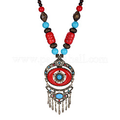Colliers avec pendentifs en alliage&nbsp;FS-WG5842A-01