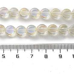 Стеклянные бусины с гальваническим покрытием &nbsp;EGLA-C010-01A-HR03