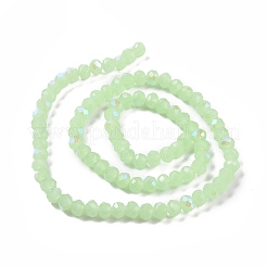 Chapelets de perles en verre électroplaqué&nbsp;EGLA-A034-J10mm-L04