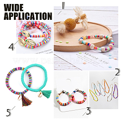 Бусины из полимерной глины  CLAY-PH0001-21-6mm