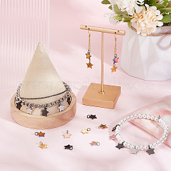 26 шт. 5-х цветные подвески из нержавеющей стали 304&nbsp;STAS-BC0003-76