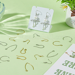 20 шт. 10 стиля крючков для сережек из нержавеющей стали 304&nbsp;STAS-LP0001-55