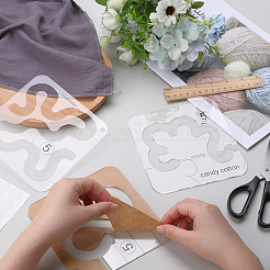 3шт 3 шаблона для квилтинга TOOL-GF0003-39